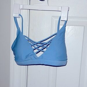 light blue bikini top!